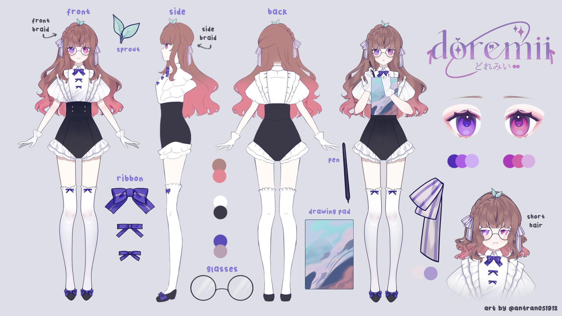 Doremiiart Reference Sheet